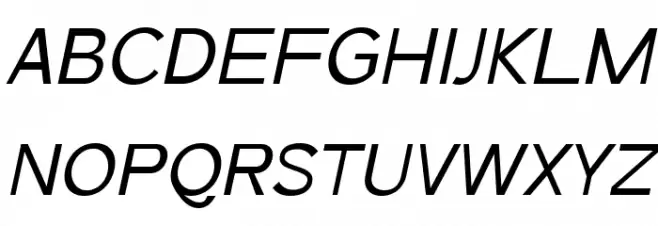 The Qlickers Italic 字体 大写