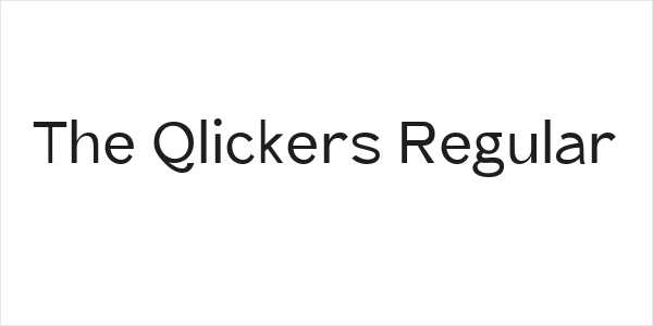 The Qlickers Regular Logo