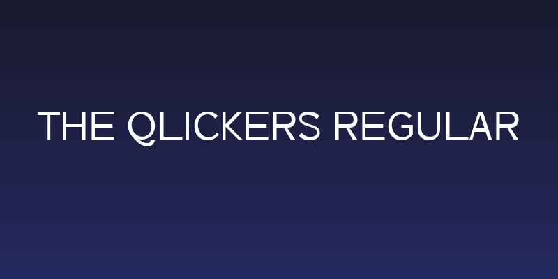 The Qlickers Regular Social Header