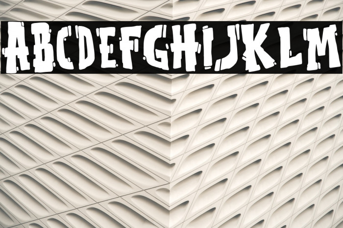 The Quakeer Font examples