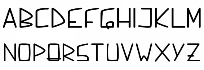 The Queen Font Schriftart Groß