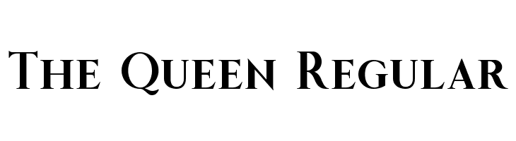 The Queen Regular Font - FFonts.net