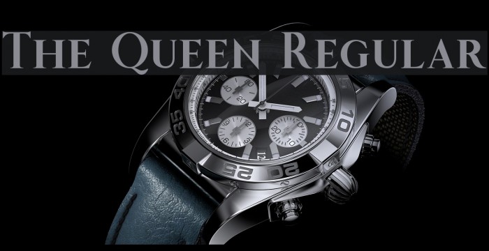 The Queen Regular Example 3