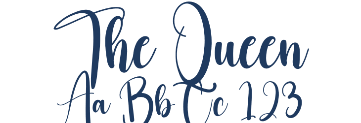 The Queen Font Preview