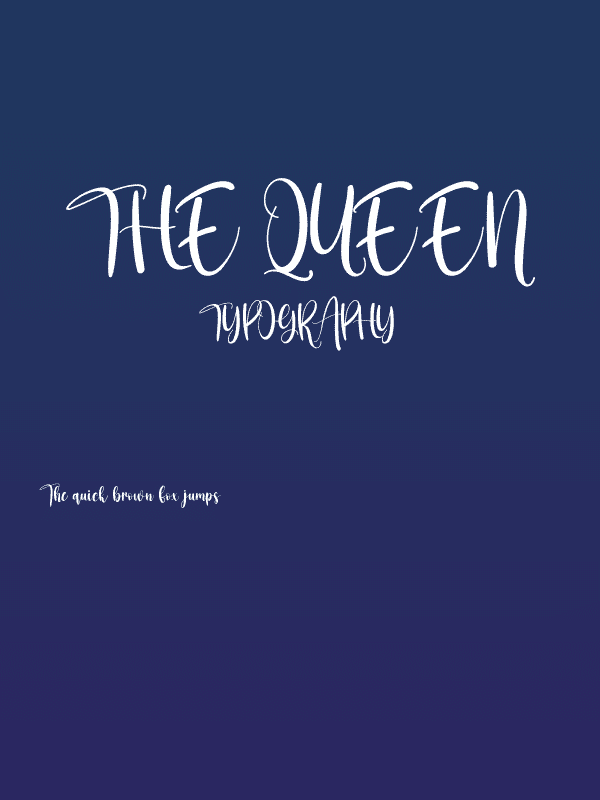 The Queen Poster