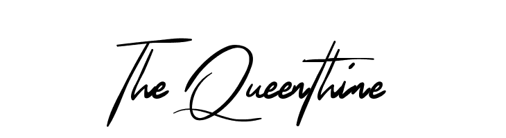The Queenthine  Frei Schriftart Herunterladen