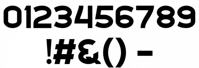 The Quest Font OTHER CHARS