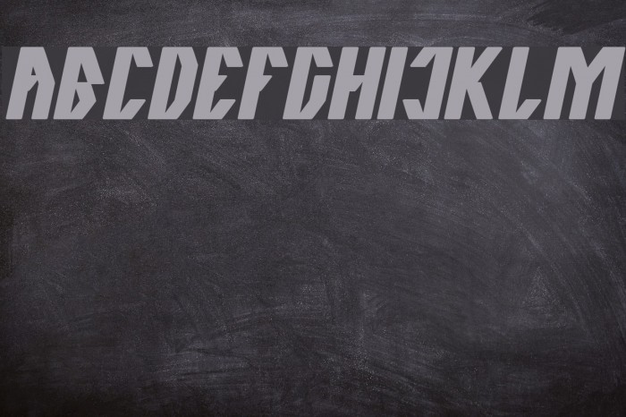 The Quick Bold Italic Font examples