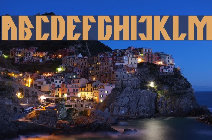 The Quick Bold Font examples