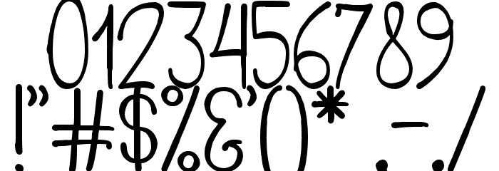 The Quick Frog St Font OTHER CHARS