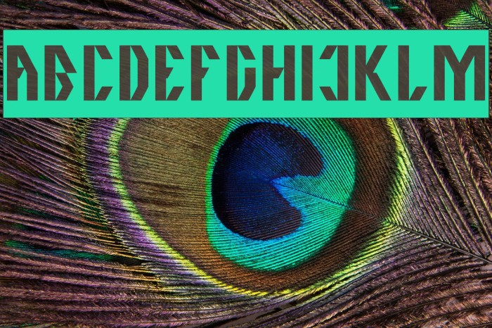 The Quick-Inverse Font examples