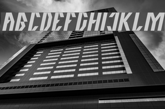 The Quick Italic Font examples