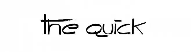 The Quick  Frei Schriftart Herunterladen