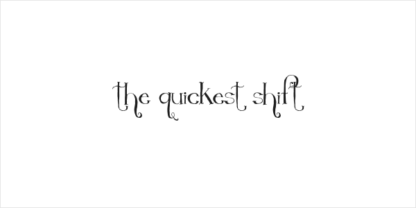 The Quickest Shift Logo