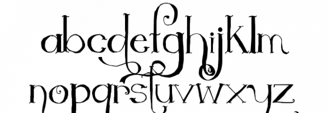 The Quickest Shift Schriftart Kleinbuchstaben