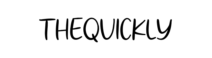The Quickly  Frei Schriftart Herunterladen