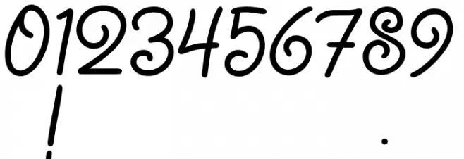 The Quincy Font OTHER CHARS