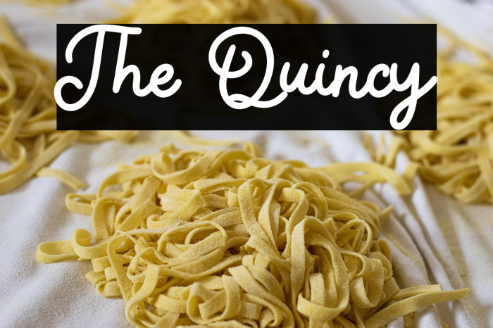 The Quincy Example 1