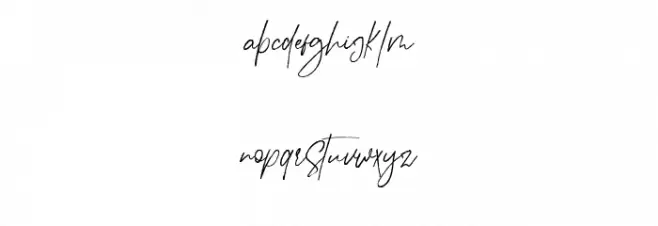 The Quotes Schriftart Kleinbuchstaben