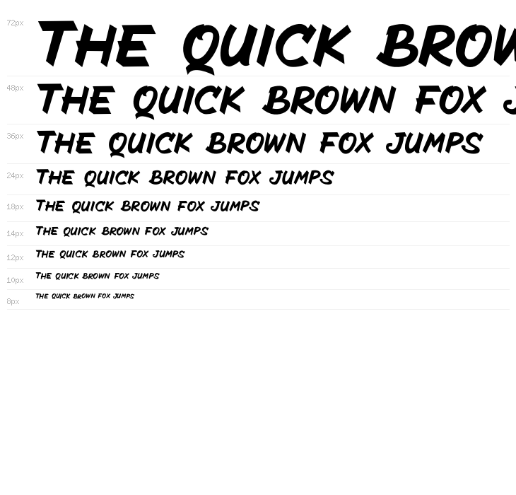 The Radicools Italic Waterfall