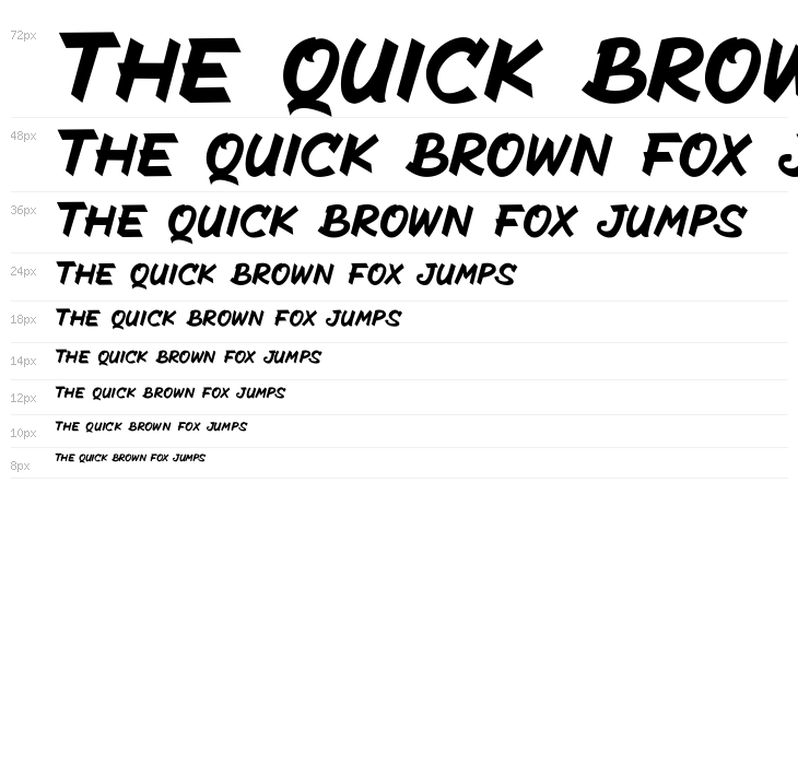 The Radicools Italic Waterfall