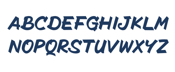 The Radicools Italic Lowercase