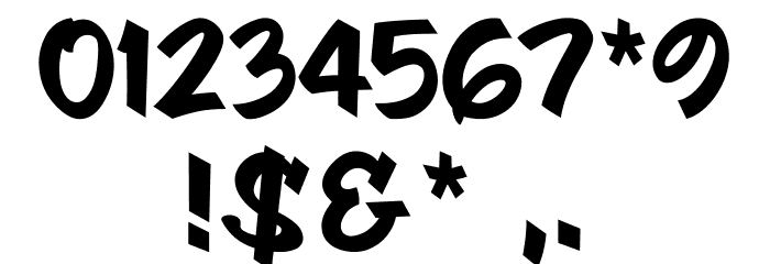 The Radicools Regular Font OTHER CHARS