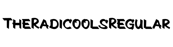 The Radicools Regular  免费字体下载