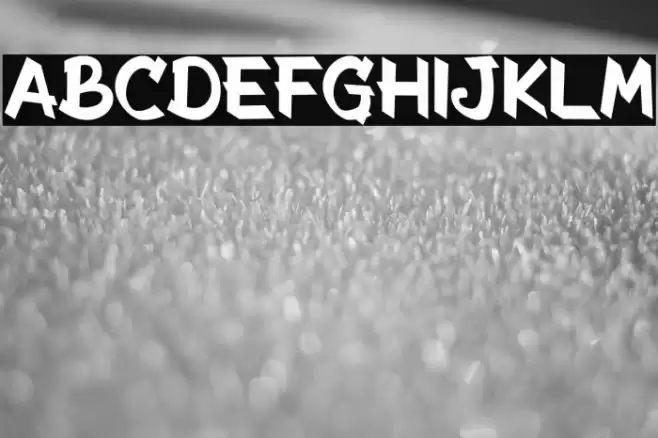 The Radicools Regular Font examples