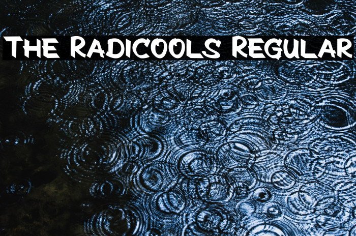 The Radicools Regular Example 3