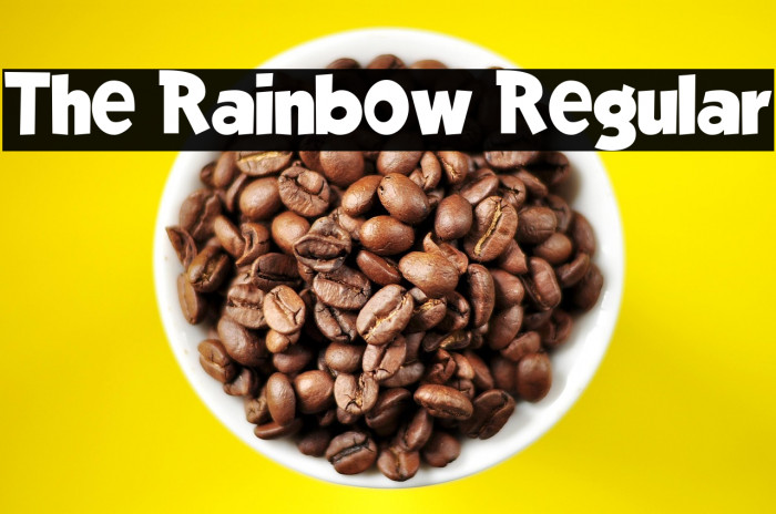 The Rainbow Regular Example 1