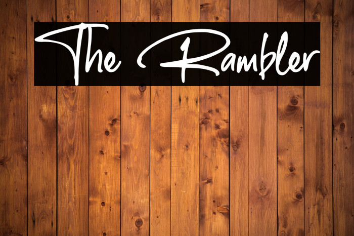 The Rambler Example 1