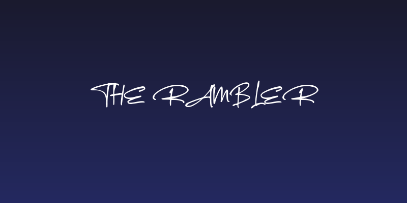 The Rambler Social Header
