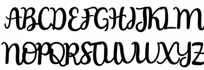 The Rambutan Regular Schriftart Groß