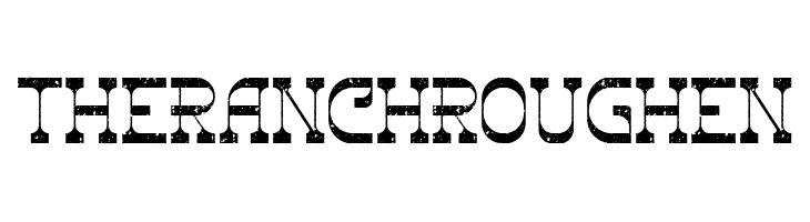 The Ranch Roughen  baixar fontes gratis