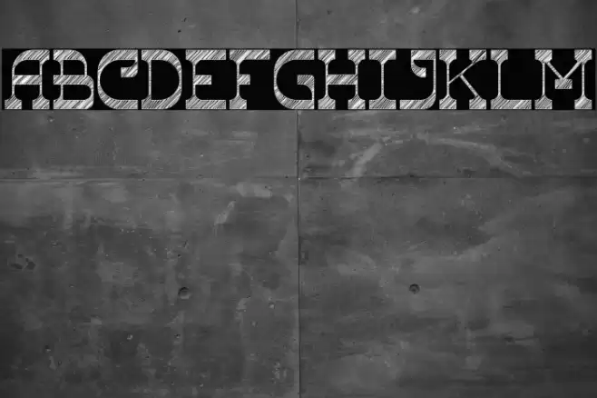 The Ranch Sketch Font examples