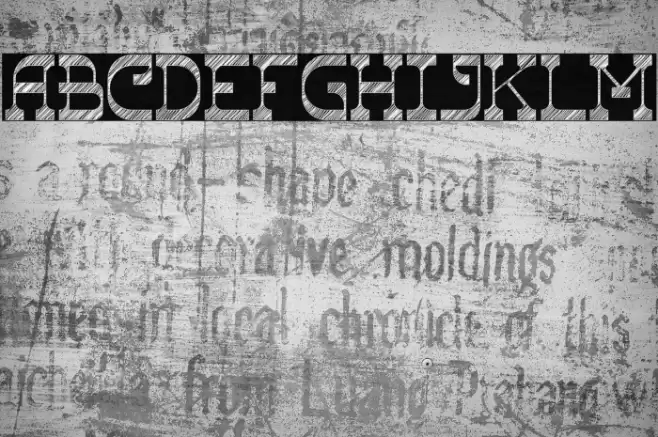 The Ranch Sketch Font examples