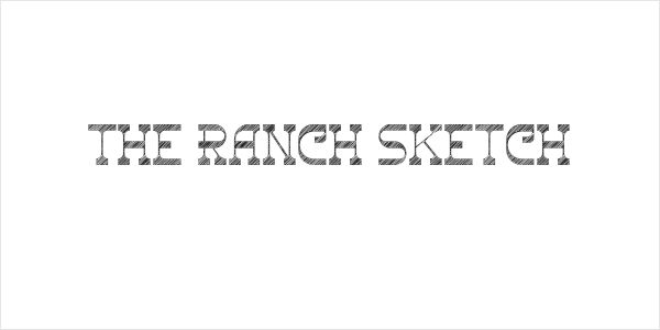 The Ranch Sketch Logo