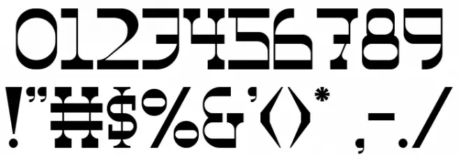 The Ranch Font Alte caractere