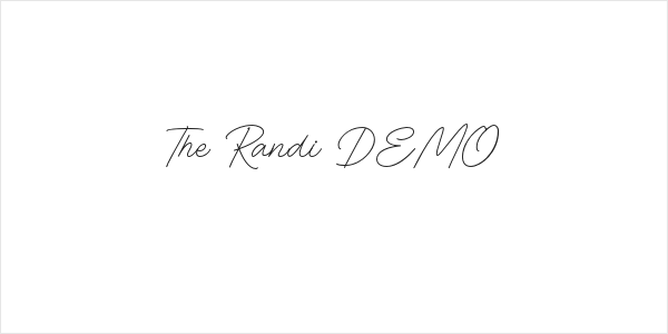 The Randi DEMO Logo