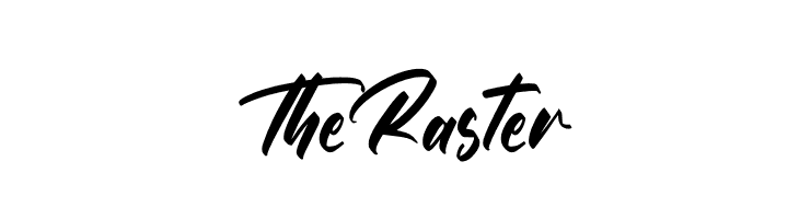 The Raster  नि: शुल्क फ़ॉन्ट्स डाउनलोड