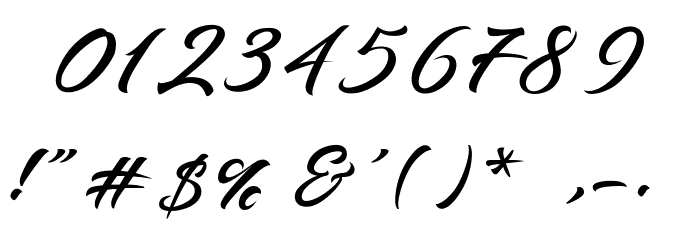 The Rattnest Font OTHER CHARS