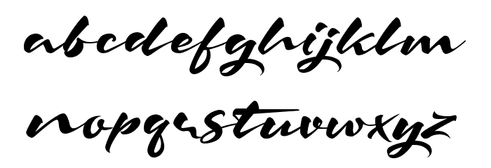 The Rattnest Font LOWERCASE