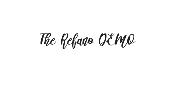 The Refano DEMO Logo