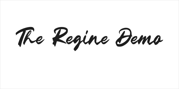 The Regine Demo Logo
