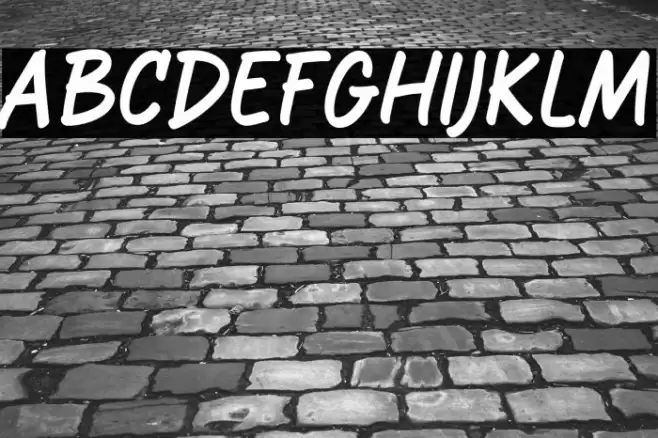 The Resident Font examples