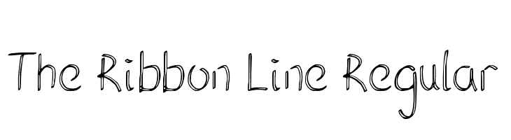 The Ribbon Line Regular  لخطوط تنزيل