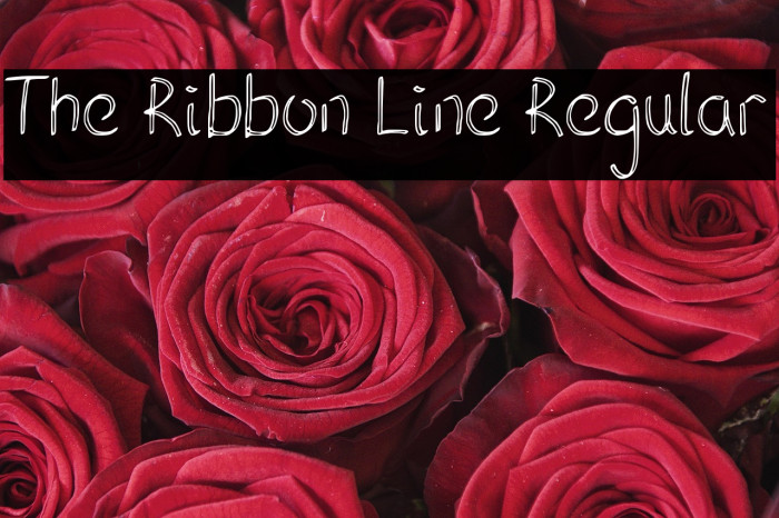 The Ribbon Line Regular Example 1