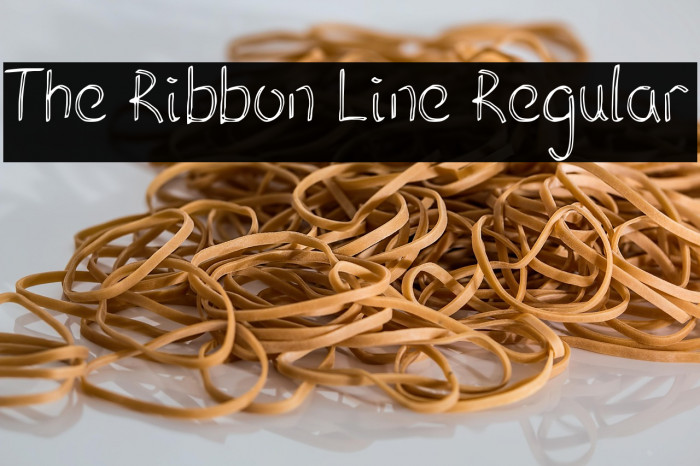 The Ribbon Line Regular Example 2