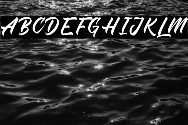 The Rich Family フォント examples